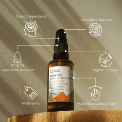 �kologisk Gulerod &amp; Appelsin Kropsolie � Revitaliserende Gl�d 50ml