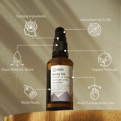 �kologisk Lavendel Kropsolie � Beroligende Velv�re 50ml