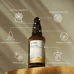 �kologisk Rosemary &amp; Frankincense Kropsolie � Opkvikkende Fornyelse 50ml
