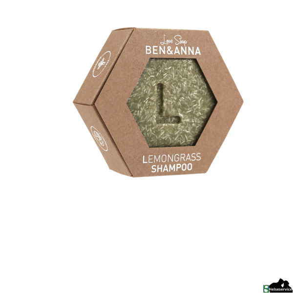 Ben &amp; Anna Love Soap Lemongrass Shampoo Bar (60 g)