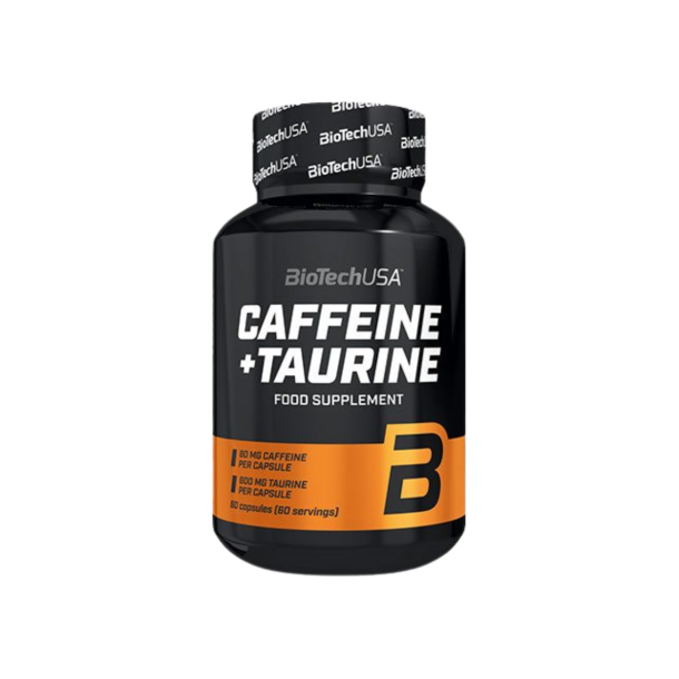 BioTechUSA Caffeine Taurine 60 Kapsler 60 stk
