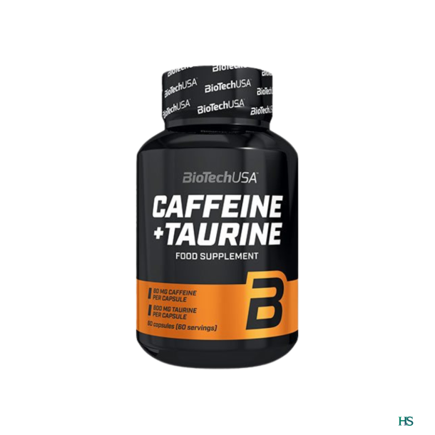 BioTechUSA Caffeine Taurine 60 Kapsler 60 stk