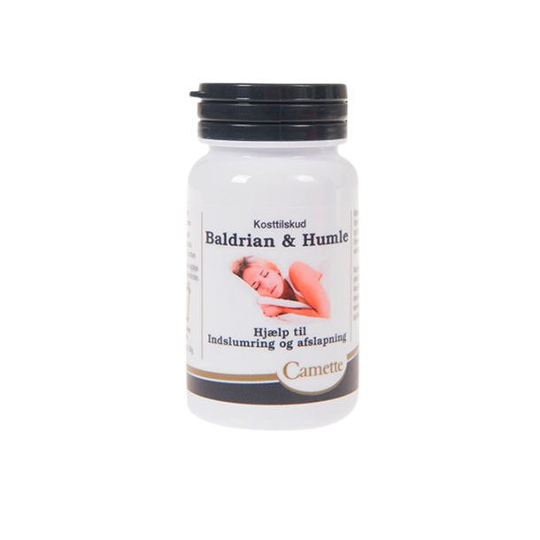 Camette Baldrian og humle 90 tab.