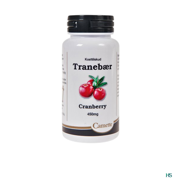 Camette Tranebr 450mg 90 kap.