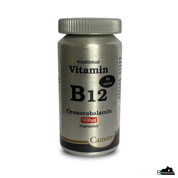 Camette Vitamin B12 90 stk.