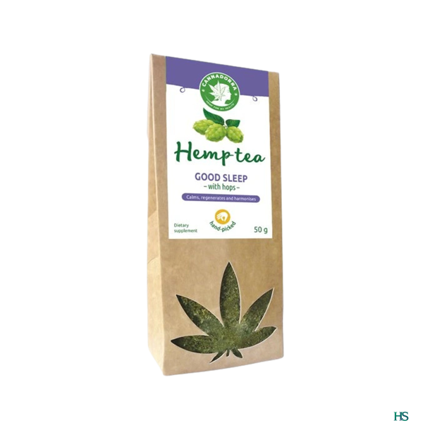 Cannadorra Hemp tea Good Sleep med humle, 50 g
