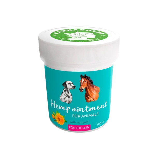Cannadorra Hemp Salve for the skin for animals, 100 ml