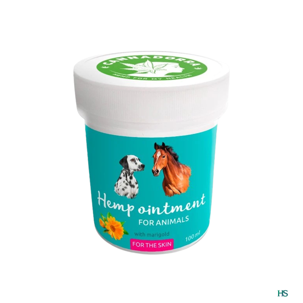 Cannadorra Hemp Salve for the skin for animals, 100 ml