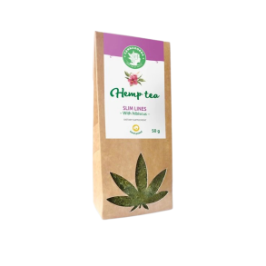 Cannadorra Hemp Tea Slim Line with Hibiscus, 50 g