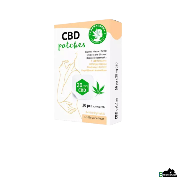 Cannadorra CBD plaster 30 stk.