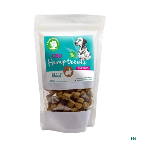 Cannadorra CBD godbidder til hunde, Kanin smag 200 g