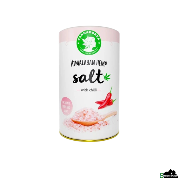 Cannadorra Himalayasalt med Hemp og Chili