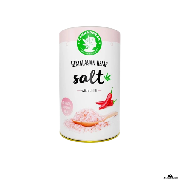 Cannadorra Himalayasalt med Hemp og Chili
