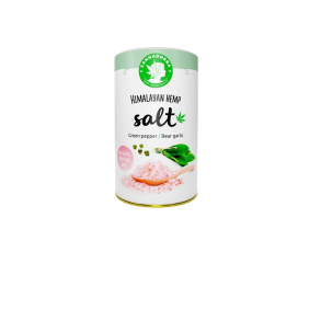 Cannadorra Himalaya salt med hamp, Grn peber og Ramslg 165g