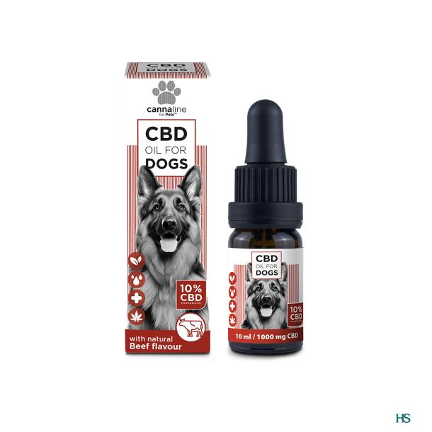 Cannaline for Pets CBD Oil store hunde 10%