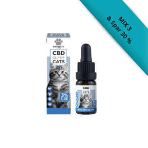 Cannaline CBD PET oil til katte 3% 10 ml