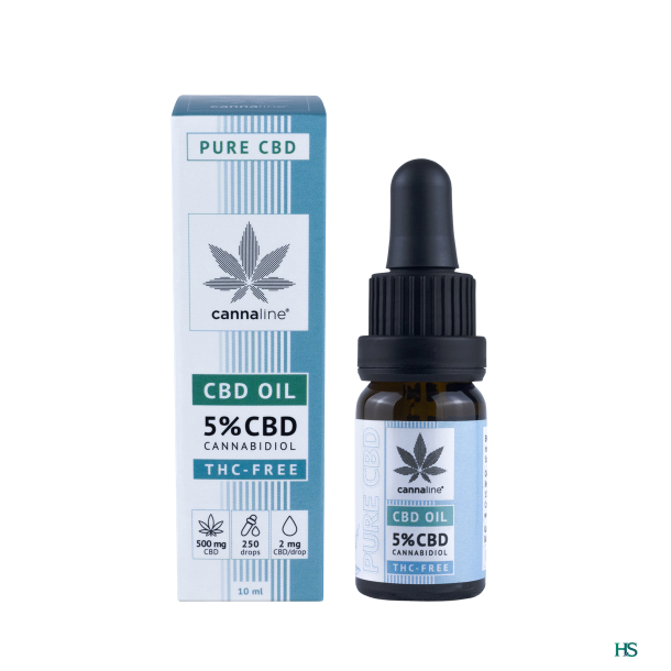 Cannaline THC-FREE CBD Oil 5%