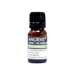 Ancient- �kologisk Cedertr�solie � 10ml � 100% Ren & Jordbindende