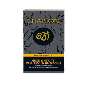 Chaplon Grn/hvid te Fersken og Mango , Refill