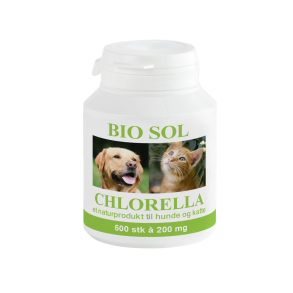 Chlorella kologisk  Bio-Sol 500 tabl.