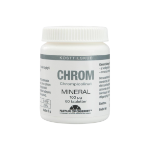 Natur Drogeriet Chrom 100 μg tabletter 60 stk.