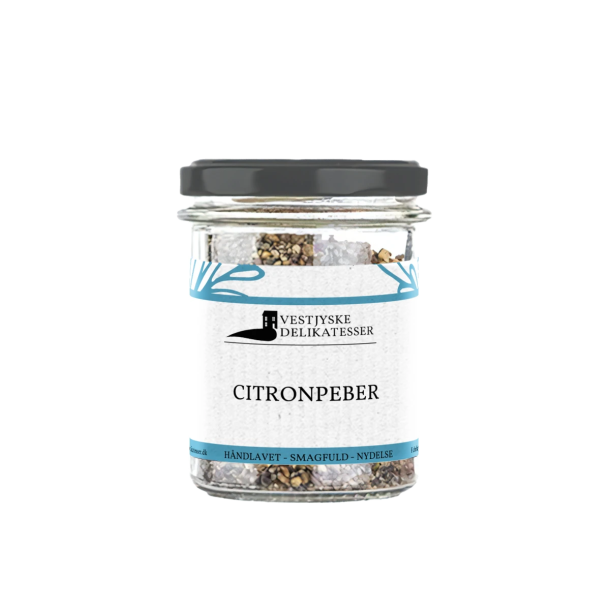 Vestjyske Delikatesser Citronpeber 90g