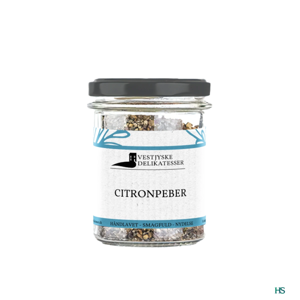 Vestjyske Delikatesser Citronpeber 90g