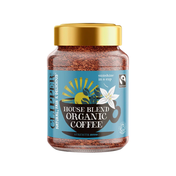 Clipper Instant kaffe House Blend �ko 100g