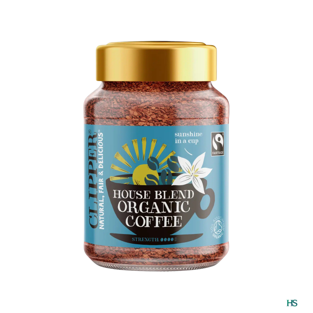 Clipper Instant kaffe House Blend ko 100g