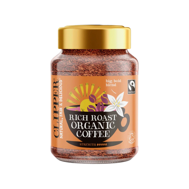 Clipper Instant kaffe Rich Roast � �ko 100g