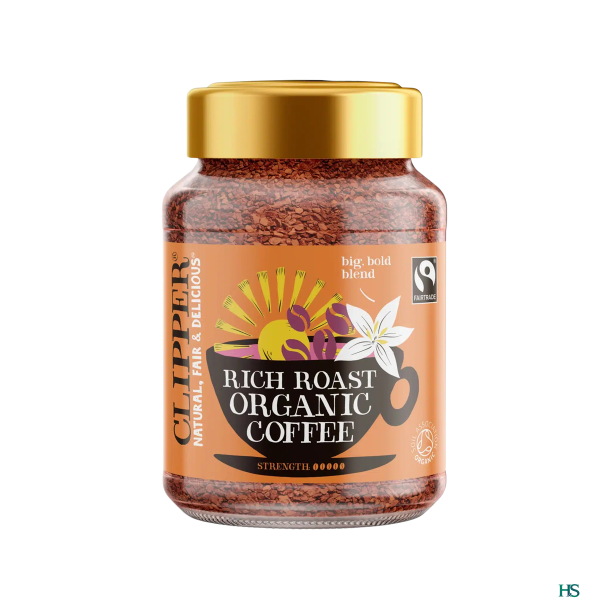 Clipper Instant kaffe Rich Roast  ko 100g