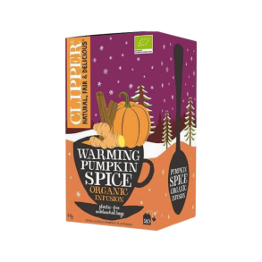 Clipper Warming Pumpkin Spice Te - 20 breve �ko