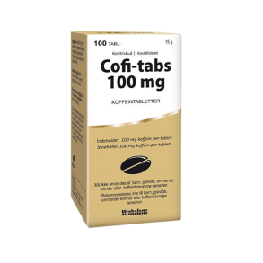 Vitabalans Cofi-Tabs 100 mg - 100 stk