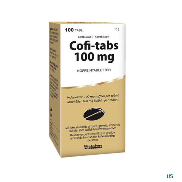 Vitabalans Cofi-Tabs 100 mg - 100 stk
