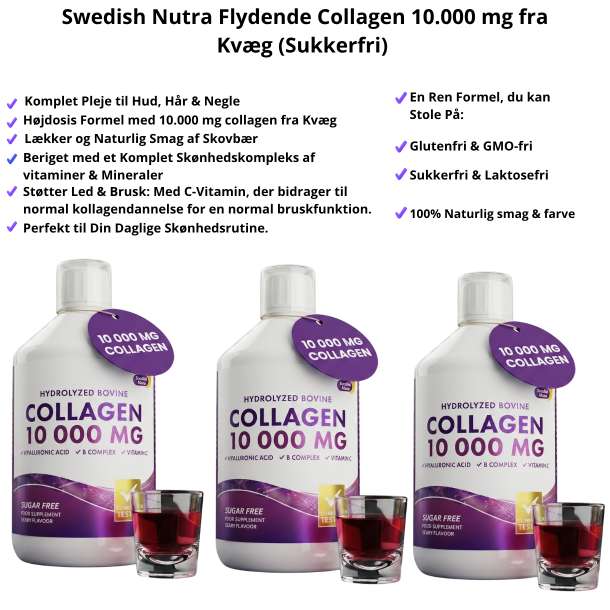 Swedish Nutra Pure peptide 10000 Bovine Collagen 500 ml