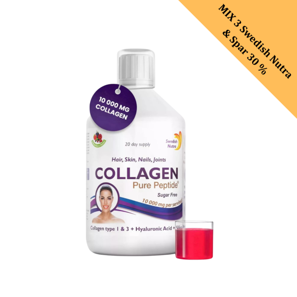 Swedish Nutra Pure peptide 10000 Bovine Collagen 500 ml