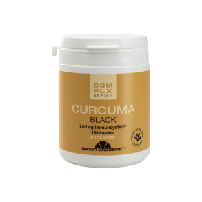 Natur Drogeriet Curcuma Black 180 stk