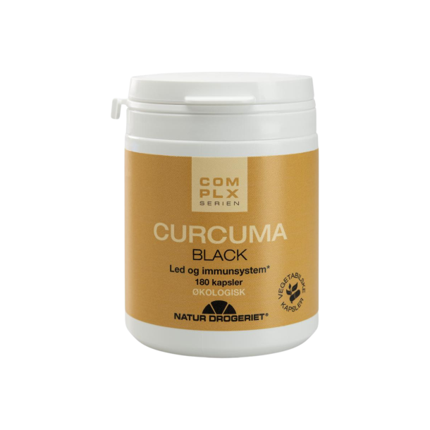 Natur Drogeriet Curcuma Black 180 stk