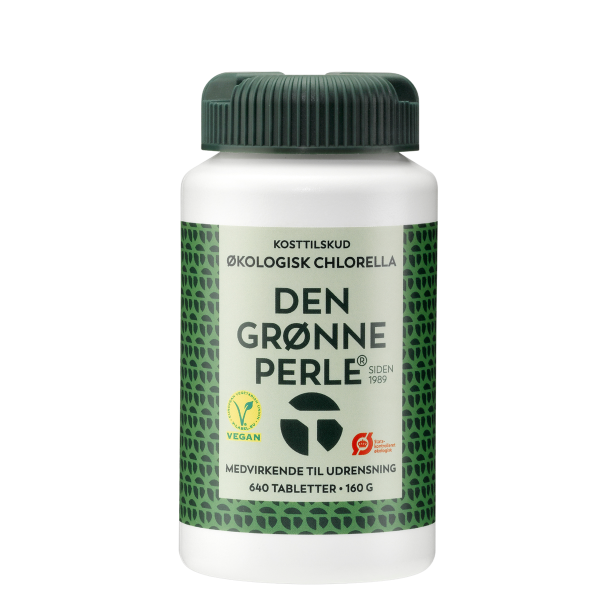 Chlorella Den Gr�nne Perle 640 stk