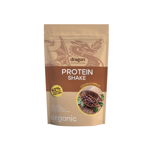 Dragon Protein shake kakao og vanille ko 500g