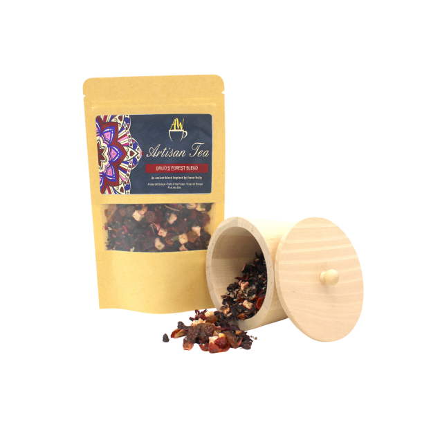 Artisan Tea Druid's Forest Blend 50g frugtte med fyldig smag af bromb�r kirseb�r hindb�r og jordb�r.