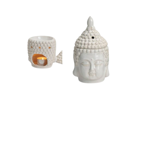 Fischer Pure Nature Duftlampe Buddha Hvid