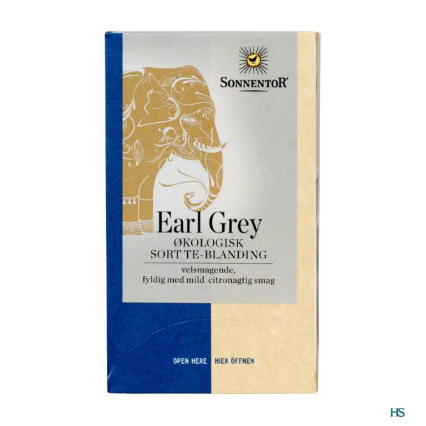 Sonnentor Earl Grey Te, Tebreve 18 stk. kologisk