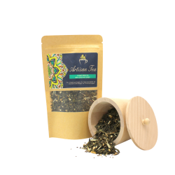 Artisan Eco �kologisk gr�n Sencha te 50g med citron og ingef�r rig p� antioxidanter.