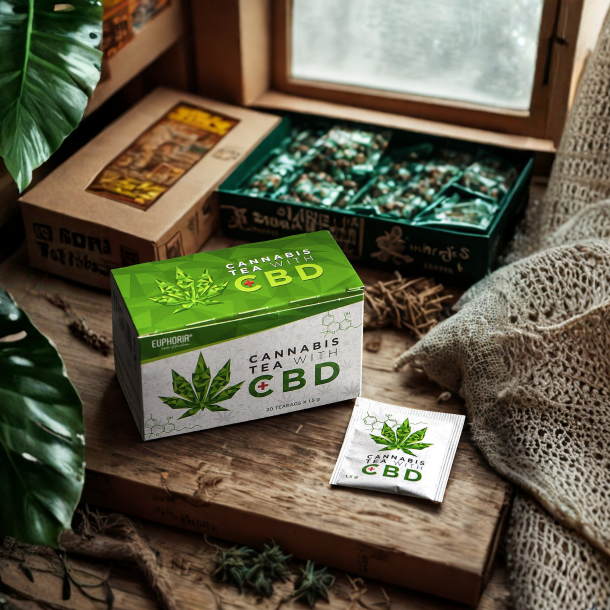 Euphoria CBD Cannabis Tea 20 breve