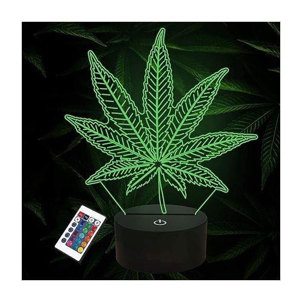 FULLOSUN 3D blad -Illusion lampe 