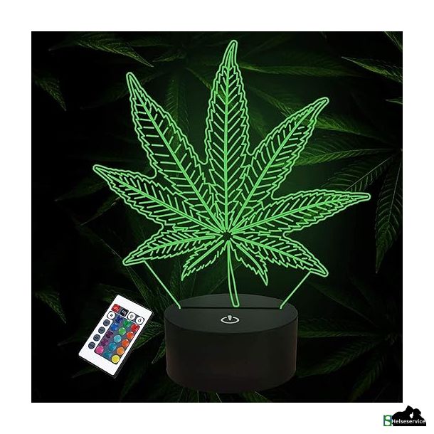 FULLOSUN 3D blad -Illusion lampe 
