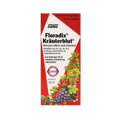 Salus Floradix Kr�uterblut flydende jerntilskud &ndash; 250 ml