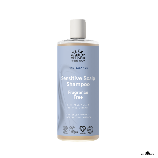 Urtekram Fragrance Free Sensitive Scalp shampoo 500 ml