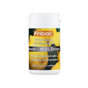 Fribol Hoste/Hals Drops - Citronsmag